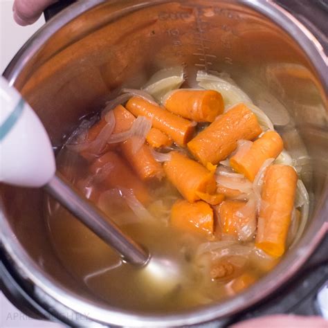 Instant Pot Carrot Soup Recipe April Golightly