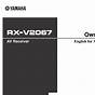 Yamaha Rx17 Owner's Manual
