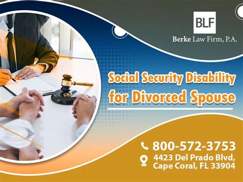 Social Security For Divorced Spouse Social Security Benefits Social