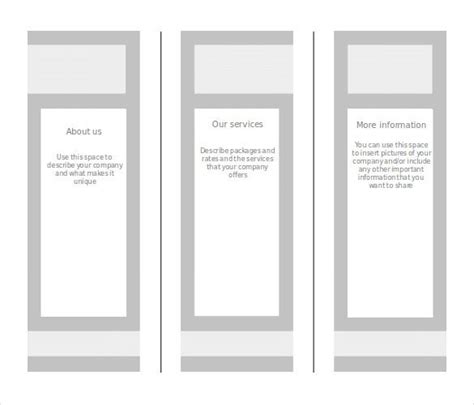 They are free to download and use for your own business or personal use. 10+ Word Brochure Templates Free Download | Free & Premium ...