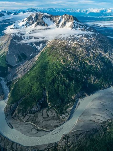 Aerial Kluane Np Bing Wallpaper Download