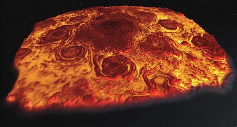 Soar Over Jupiters Monster Polar Storms With This Stunning Nasa Video