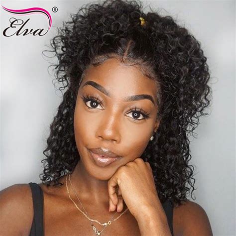 Buy Elva 360 Lace Frontal Wig Curly Lace Front Human