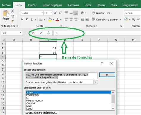 La Barra De Fórmulas En Excel Cambios En Las Versiones De Excel