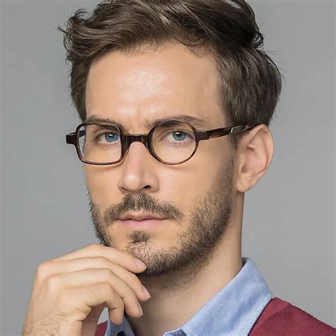 cubojue square round glasses men women acetate eyeglasses men s degree frame man vintage turtle