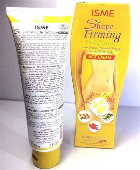 Original ISME Shape Firming Herbal Cream Body Slimming Anti Cellulite