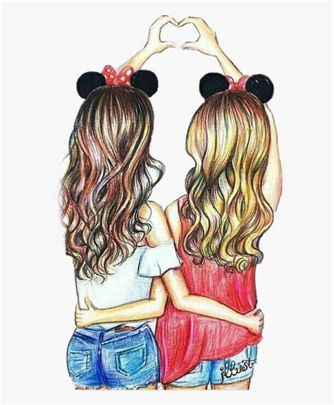 Bff Bf Best Friend Friends Tumblr Miglioreamica Dibujos De Bff