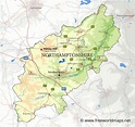 Northamptonshire Maps