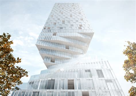 Mvrdvs Twisting Tower In Vienna Looks Like It Might Snap In Half