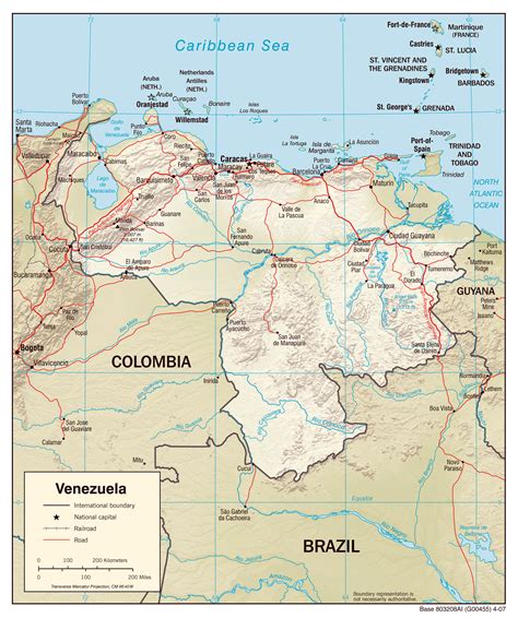 Maps Of Venezuela Map Library Maps Of The World