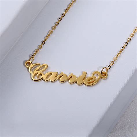 Gold Necklace With Name The Perfect T For The Ones You Love My