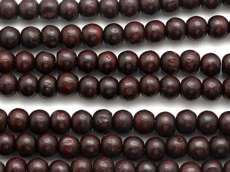 rosewood prayer beads mala 10mm np530 happy mango beads