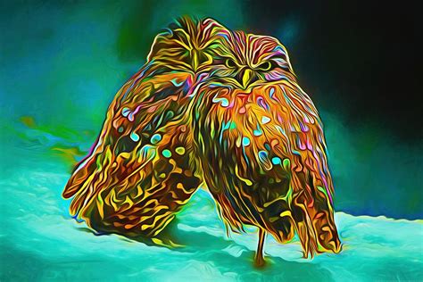 Night Owls Insomnia Painting By Chrystyne Novack Fine Art America