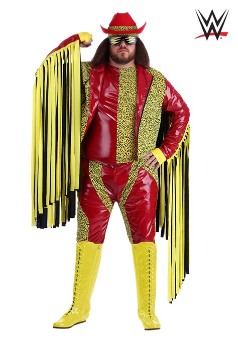 Plus Size Macho Man Randy Savage Costume Sports Costumes