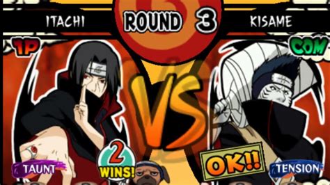 Naruto Shippuden Ultimate Ninja 4 Itachi Vs Kisame Youtube