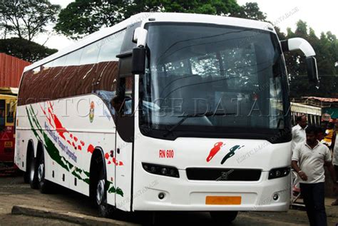 Initially both the states of karnataka and kerala used the name ksrtc for the state buses. KSRTC Volvo Bus Started from Trivandrum to Pamba - KSRTC ...