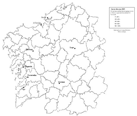 Mapa Fisico De Galicia Mudo Rios Mapas De Espana Para Descargar E