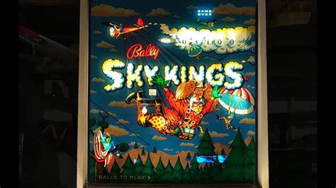 1974 Bally Sky Kings Pinball Restoration Youtube