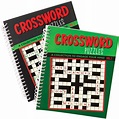 Crossword Puzzle Spiral Books, Vol. 1 and 2, Set of 2 - Miles Kimball