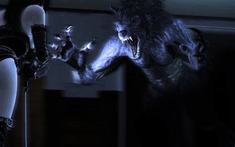 Werewolf Vs Vampire By Kosenkov On Deviantart