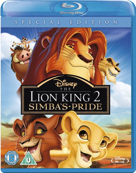 Get protected today and get your 70% discount. The Lion King 2: Simba's Pride Blu-ray - Zavvi UK