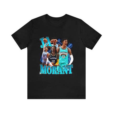 Ja Morant Vintage Bootleg 90s Unisex Jersey T Shirt Inspire Uplift