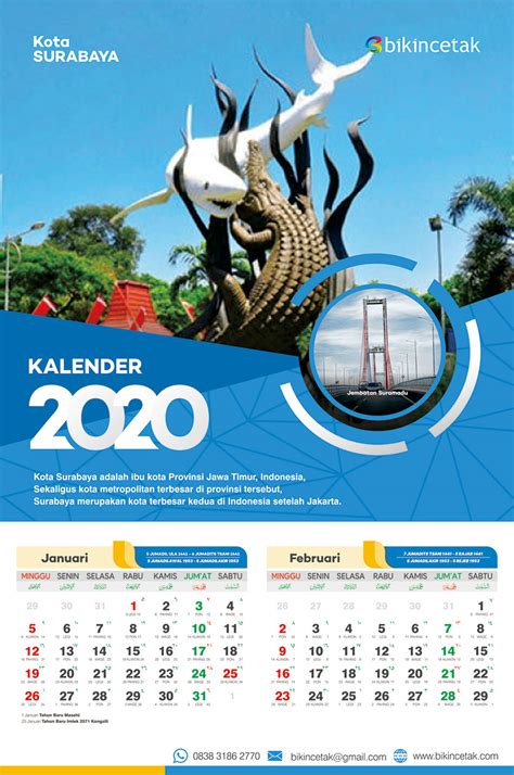 Kalender Hijriyah 2020 Bulan April