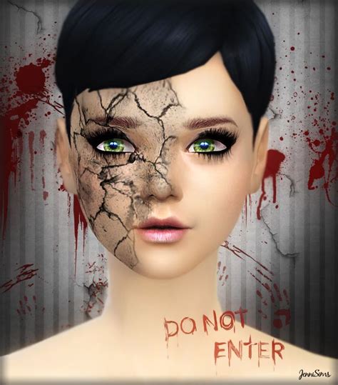 Downloads Sims 4 Makeup Halloween And Tears Male Female Sims 4 Sims