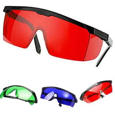 3x green red blue laser eye protection safety glasses goggles for uv lasers ebay