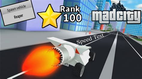 How to redeem mad city codes in roblox and what rewards you get. Roblox Mad City | Rank 100 Reaper Vehicle Speed + Nitro ...