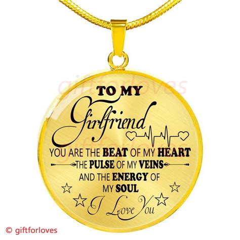 Skip to contentmost special birthday gifts for girlfriend:1. To My Girlfriend Luxury Necklace: Birthday Gift For ...