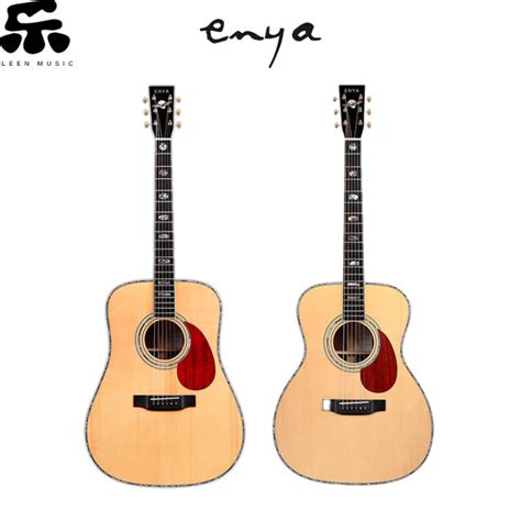 Enya T10 Acoustic Guitar With Hardcase Leen Music Shop