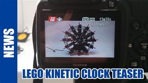 Lego Technic Kinetic Clock By Nico71 Trailer Youtube