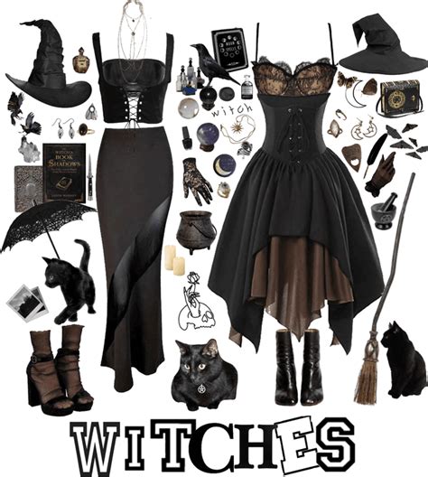 Witches 🖤🧙🏻‍♀️🌙 Outfit Shoplook Halloween Coustumes Cute Halloween