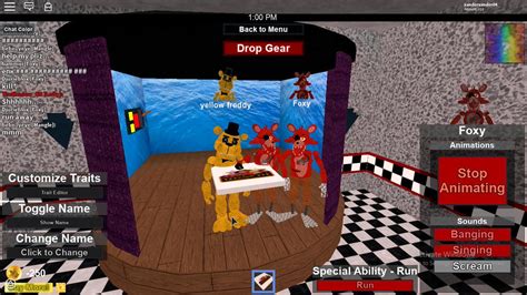 Mangle And Foxy Things On Roblox For 4 Robux