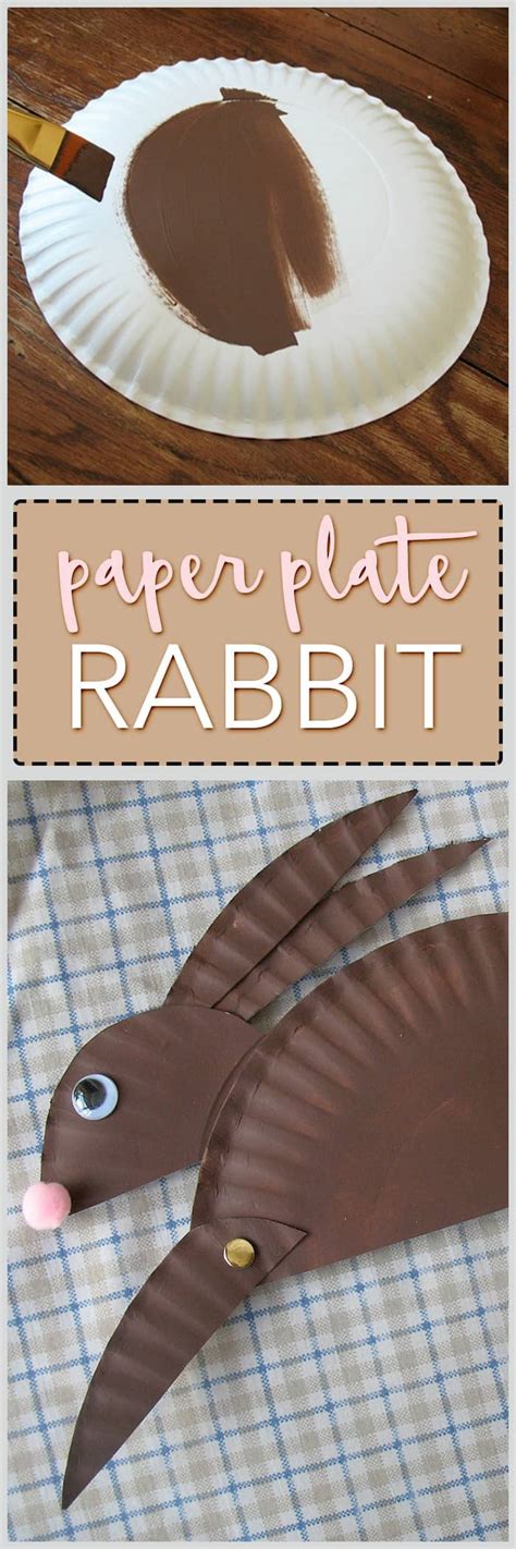 Paper Plate Rabbit Craft Kids Will Love This Paper Plate Craft Idea