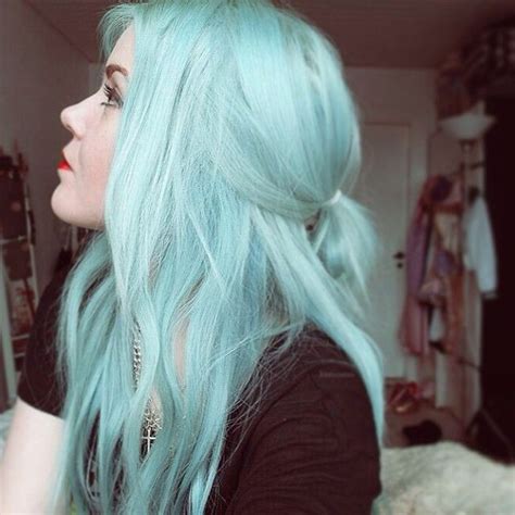 Mint Blue Hair Dye