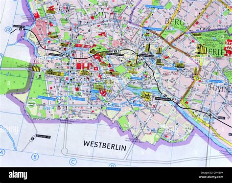 East West Berlin Map