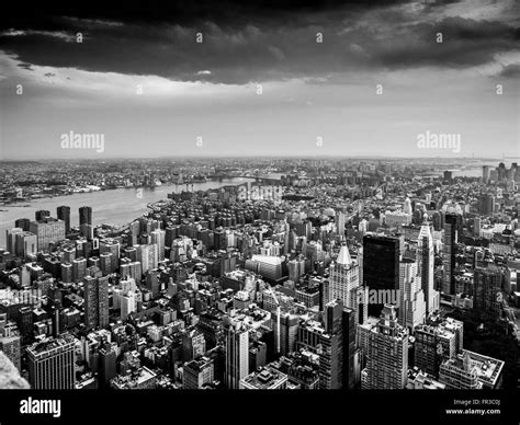 View From The Empire State Building Showing New York Life Building And