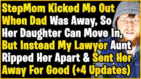 Stepmom Kicked Me Out So Her Freeloader Daughter Can Move In But Aunt Showed Her No Mercy In