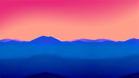 The Hue Of The Mountains 2560×1440 Gogambar