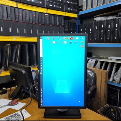 Jual Monitor Led Dell 24 Inch Wide Full Hd Kaki Naik Turun Bisa
