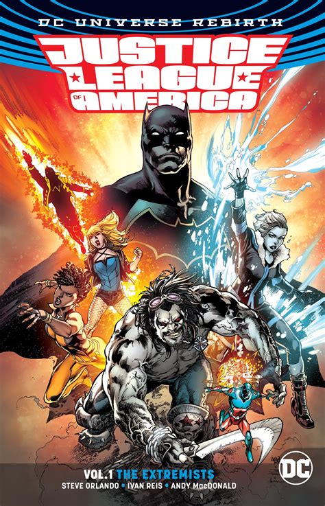 Justice League Of America Vol 1 The Extremists Rebirth