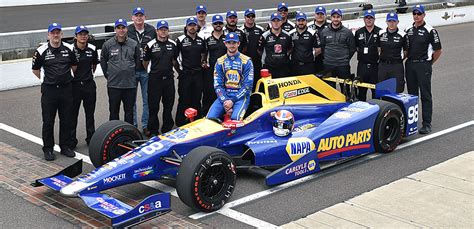 Rossis 2016 Indy 500 Journey Overcoming The Daunting Ims Oval