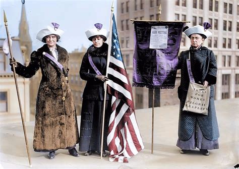 Suffragettes In Color Striking Images Show The Militant Campaign For