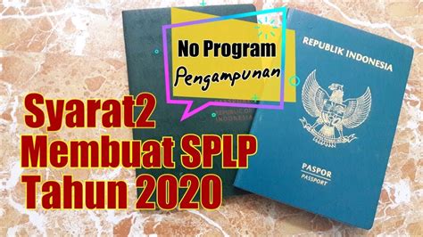 Permohonan program pulang ke negara asal. SYARAT MEMBUAT SPLP TAHUN 2020 | NO PROGRAM PENGAMPUAN ...