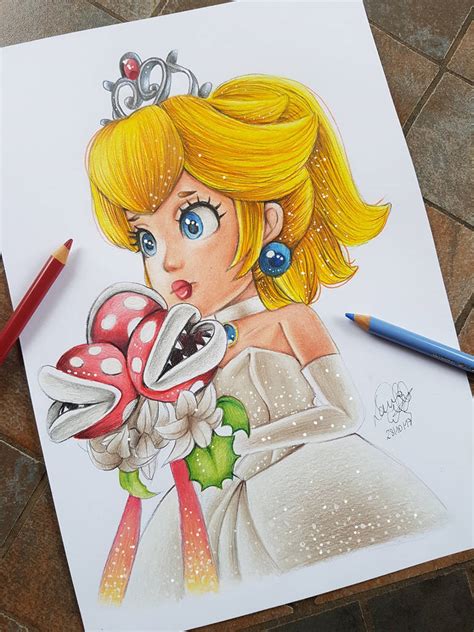 Princess Peach Super Mario Odyssey Drawing By Mangadroid643 On Deviantart