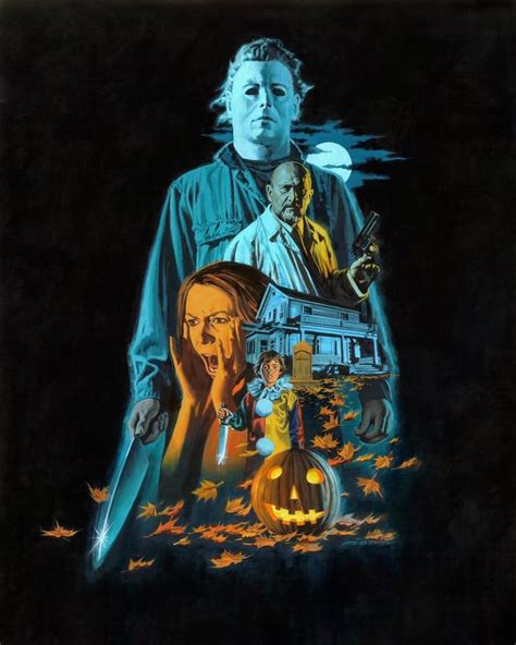 Horror Movie Poster Art Halloween 1978 By Paul Mann Halloween