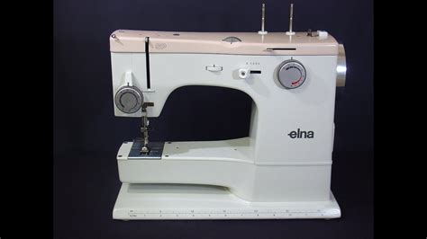 Elna Special Type 31c Sewing Machine Instructions Youtube