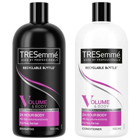 Tresemmé Volume And Body 24 Hour Body Shampoo And Conditioner Set 900ml